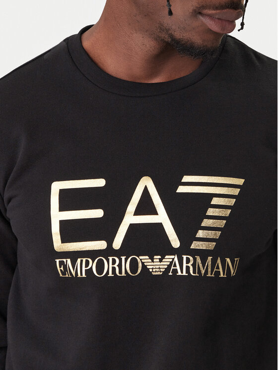 EA7 Emporio Armani EA7 Emporio Armani Bluză 7M002278 AF22266 MC004 Negru Regular Fit