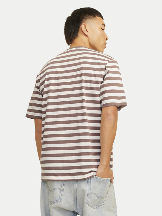 Jack & Jones Jack & Jones Tricou Vesterbro 12265748 Bej Relaxed Fit