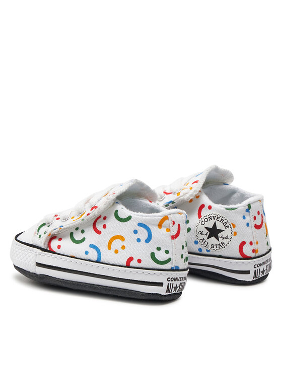 Converse Converse Teniși Chuck Taylor All Star Cribster Easy On Doodles A06353C Alb