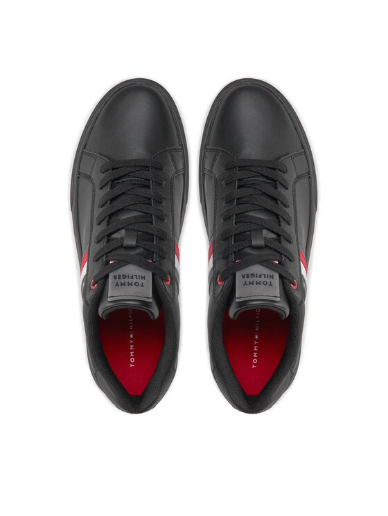 Tommy Hilfiger Tommy Hilfiger Sneakers Essential Leather Cupsole FM0FM04921 Negru
