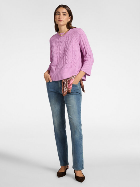 Elena Mirò Elena Mirò Cardigan M412Z000537N009 Rosa Boxy Fit