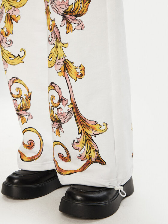 Versace Jeans Couture Versace Jeans Couture Pantaloni da tuta 78HAA3P0 Bianco Relaxed Fit