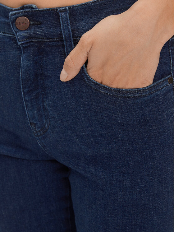 Wrangler Wrangler Traperice 112343578 Plava Slim Fit