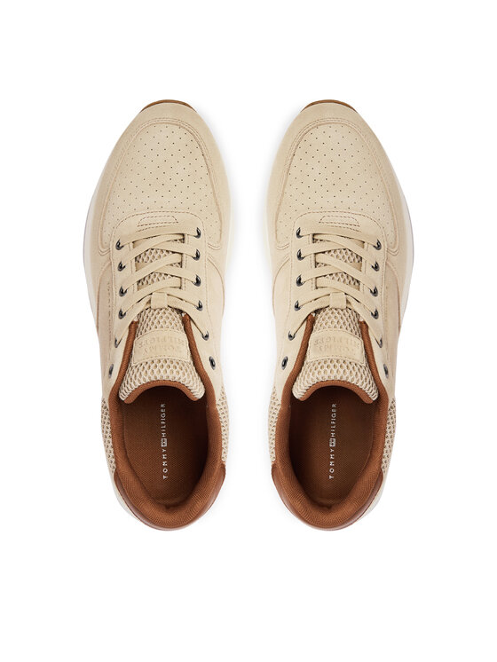 Tommy Hilfiger Tommy Hilfiger Sneakersy Newport Mix FM0FM05835 Béžová