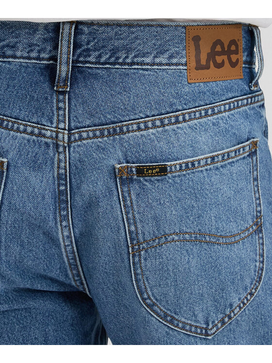 Lee Lee Jeansy 112377681 Niebieski Relaxed Fit