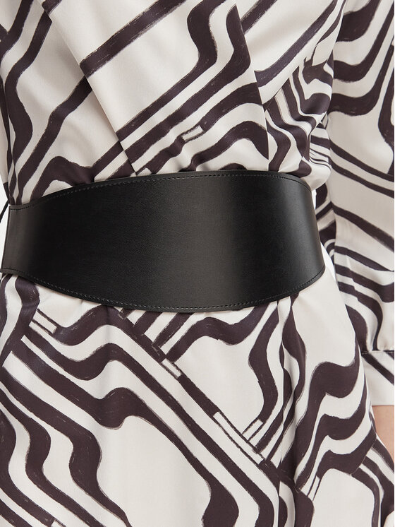 Rinascimento Rinascimento Koktel haljina CFC0127842003 Crna Regular Fit