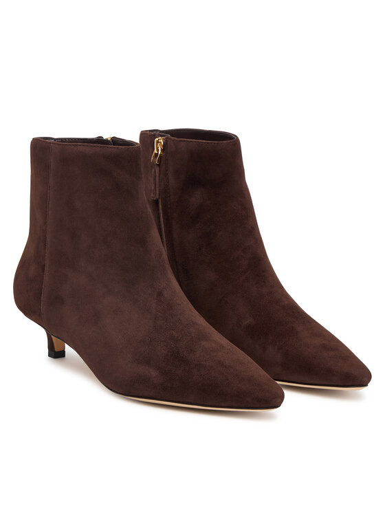 LAUREN RALPH LAUREN LAUREN RALPH LAUREN Botki Frncsa Bt Hl Bo Bte 802P15722002 Brązowy