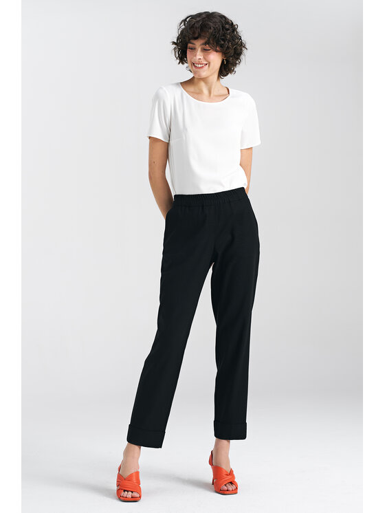 NIFE NIFE Halenka B160 Écru Regular Fit