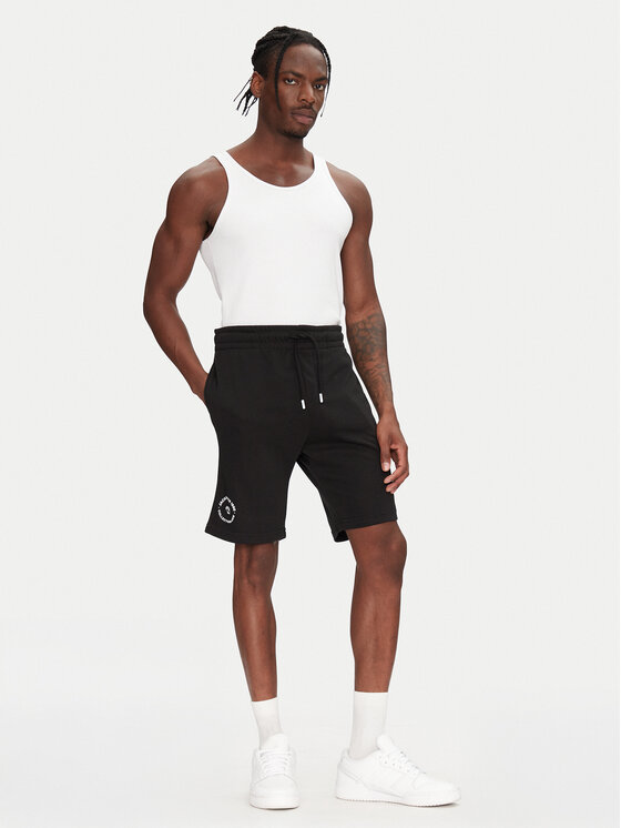 Jack&Jones Jack&Jones Спортивні шорти Gordon 12268446 Чорний Regular Fit