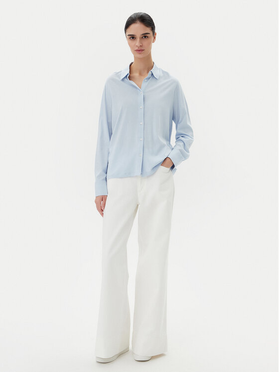 Tommy Hilfiger Tommy Hilfiger Сорочка WW0WW45983 Блакитний Regular Fit