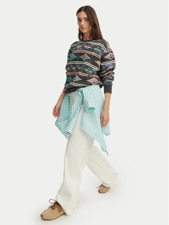 Billabong Billabong Sweatshirt High Tides Brooklyn EBJFT00153 Grau Oversize