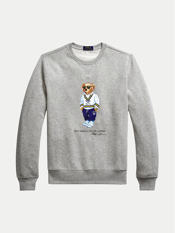 Polo Ralph Lauren Polo Ralph Lauren Світшот 710973145002 Сірий Relaxed Fit
