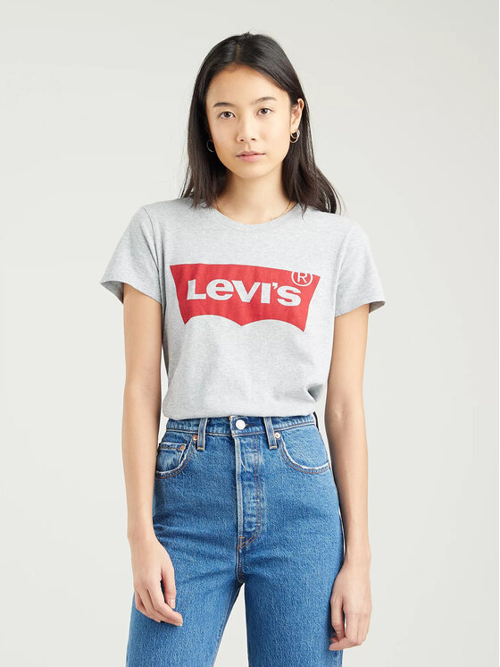 Levi's® T-shirt The Perfect Tee 173691686 Siva Regular Fit