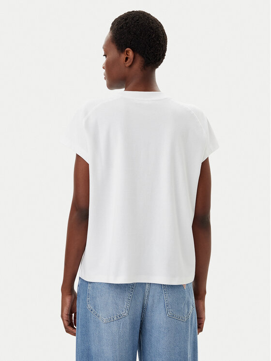 Tommy Hilfiger Tommy Hilfiger Póló WW0WW46113 Fehér Regular Fit