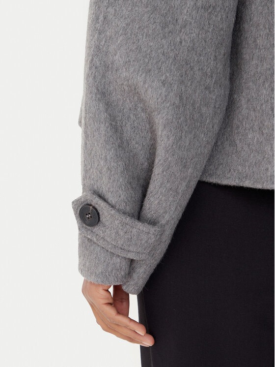ViCOLO ViCOLO Átmeneti kabát TF0026 Szürke Regular Fit