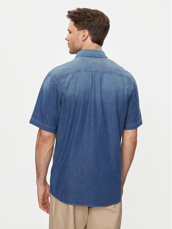 Wrangler Wrangler traper košulja 112350183 Plava Regular Fit