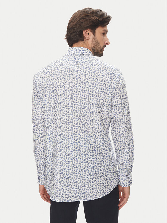 Pierre Cardin Pierre Cardin Košeľa C6 11004.0409 Tmavomodrá Modern Fit