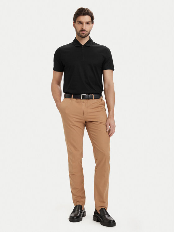 BOSS BOSS Polo majica H-Paras 50537954 Črna Regular Fit