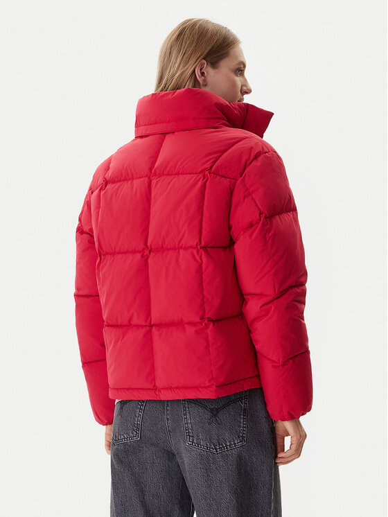 Tommy Jeans Tommy Jeans Pehelykabát Alaska DW0DW21623 Piros Relaxed Fit