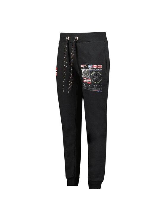 Geographical Norway Geographical Norway Spodnie dresowe WW5807H/GNO-BLACK Czarny Regular Fit