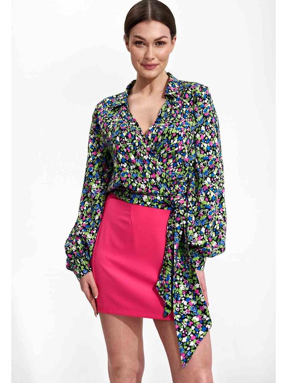 FIGL FIGLFIGL Blusa M868 Multicolore Regular Fit