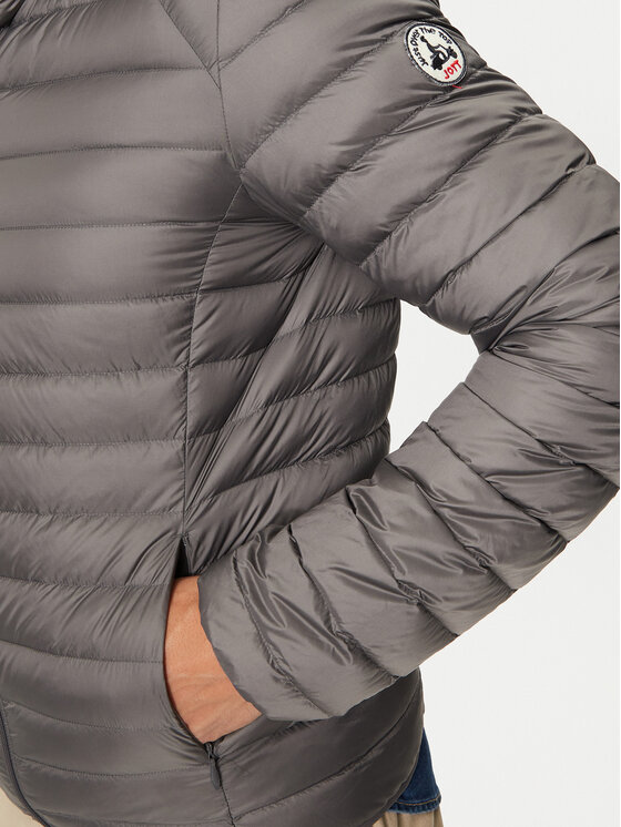Jott Jott Μπουφάν πουπουλένιο Nico P000MDOW01 Γκρι Slim Fit