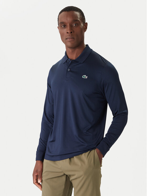 Lacoste Lacoste Polo DH2615 Granatowy Regular Fit