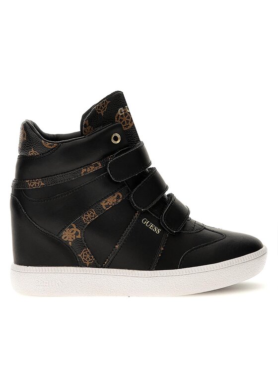 Sneakers Guess Moira FL7MOR FAL12 Negru