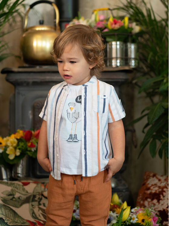 T-shirt 999 60013 00 D Multicolore Regular Fit