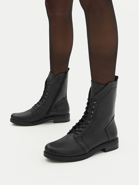 Remonte Remonte Schnürschuhe D8380-01 Schwarz