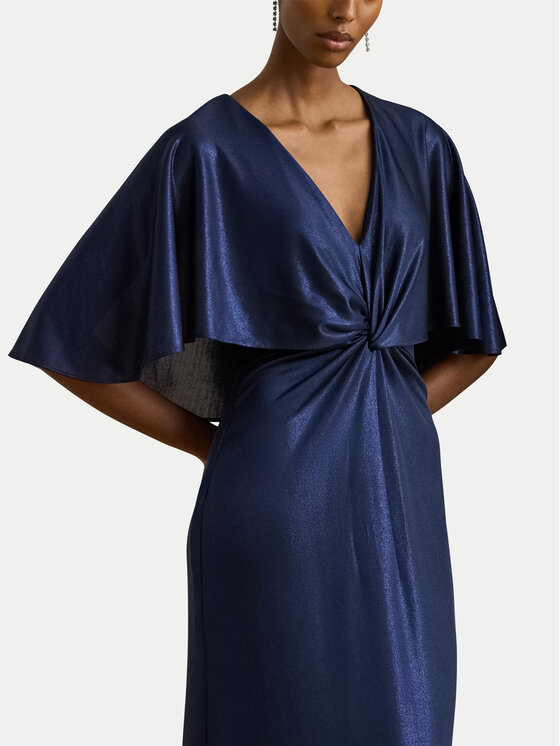 LAUREN RALPH LAUREN LAUREN RALPH LAUREN Sukienka wieczorowa 253P04061003 Granatowy Regular Fit