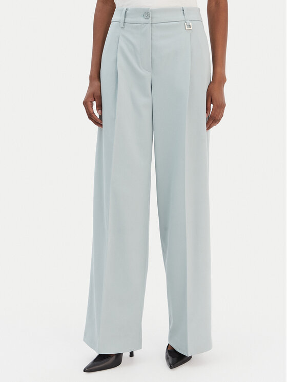 JOOP! JOOP! Hlače iz tkanine Perle 30100443 Zelena Regular Fit