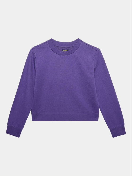 OVS OVS Majica dugih rukava 1810857 Ljubičasta Regular Fit