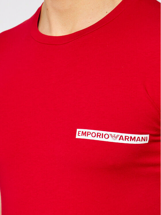 T-shirt 111035 1P729 06574 Rosso Slim Fit