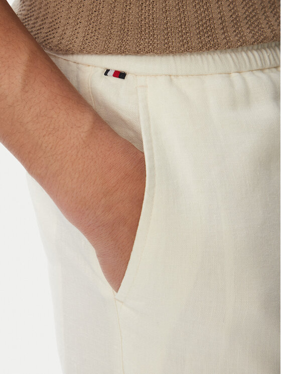 Tommy Hilfiger Tommy Hilfiger Pantaloni chino Harlem MW0MW42336 Crema Regular Fit