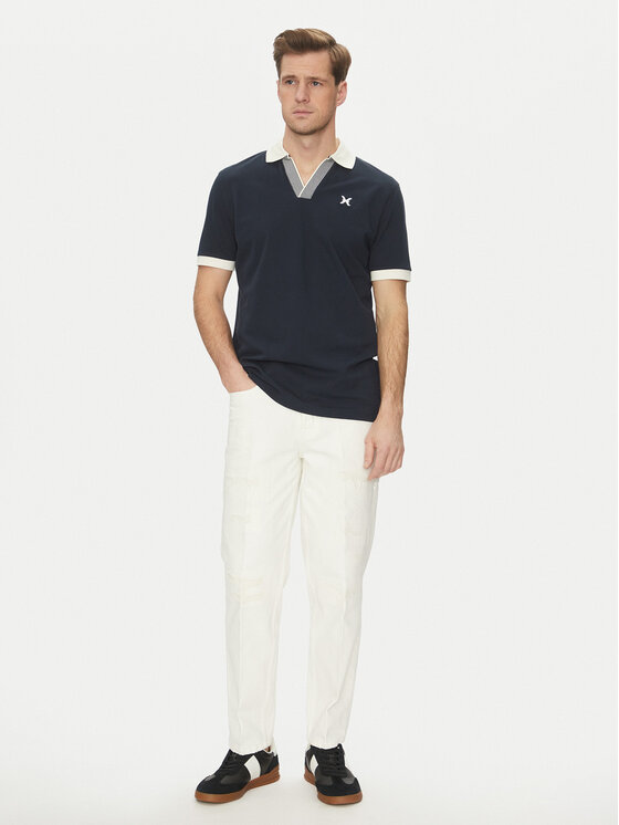 Richmond X Richmond X Pólóing UMP25168PO Sötétkék Regular Fit