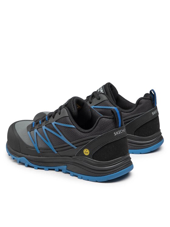 Skechers Skechers Półbuty Puxal 200046EC//BKBL Czarny