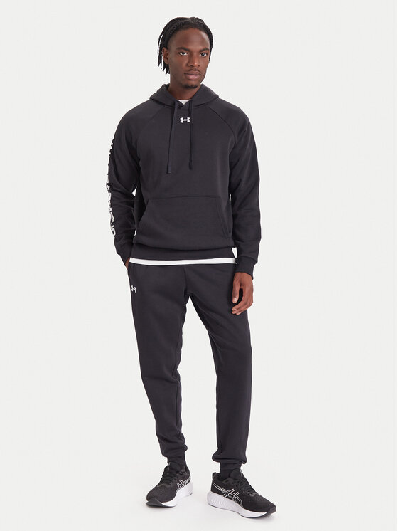 Under Armour Under Armour Tepláková súprava Ua Rival 1379768 Čierna Loose Fit