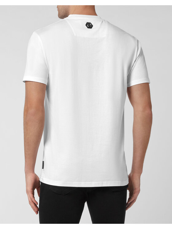 PHILIPP PLEIN PHILIPP PLEIN T-Shirt 447 Bílá Regular Fit