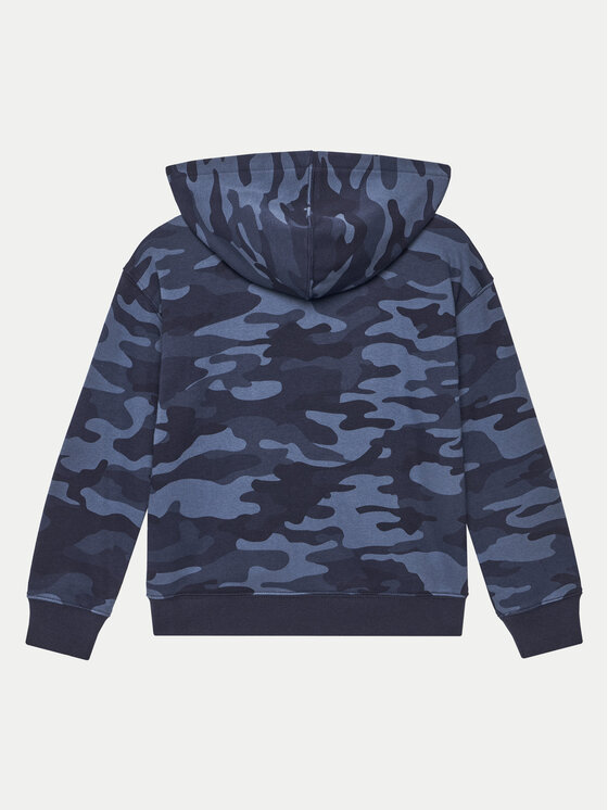 Gap Gap Mikina 743966-02 Tmavomodrá Regular Fit