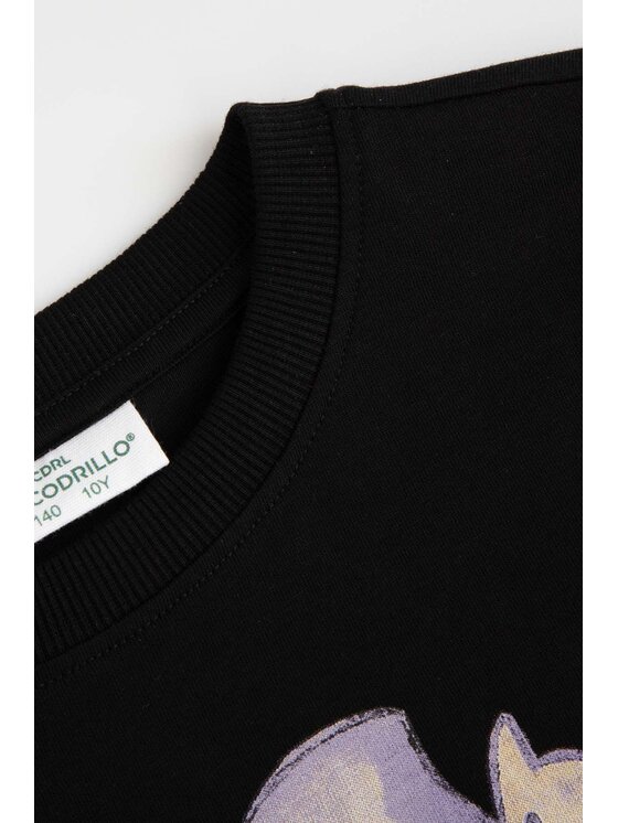 Coccodrillo Coccodrillo T-Shirt ZC6143204VUA-021 Czarny Regular Fit