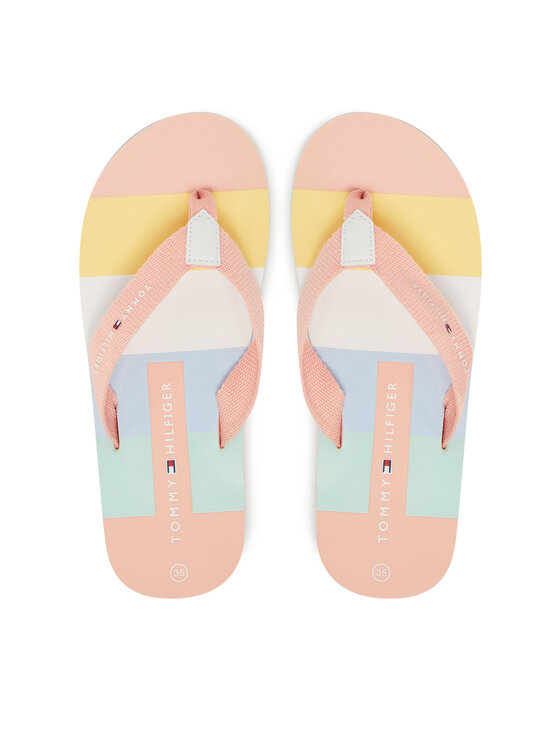 Tommy Hilfiger Infradito T3A8-33806-0058Y913 S Rosa, taglia : 39