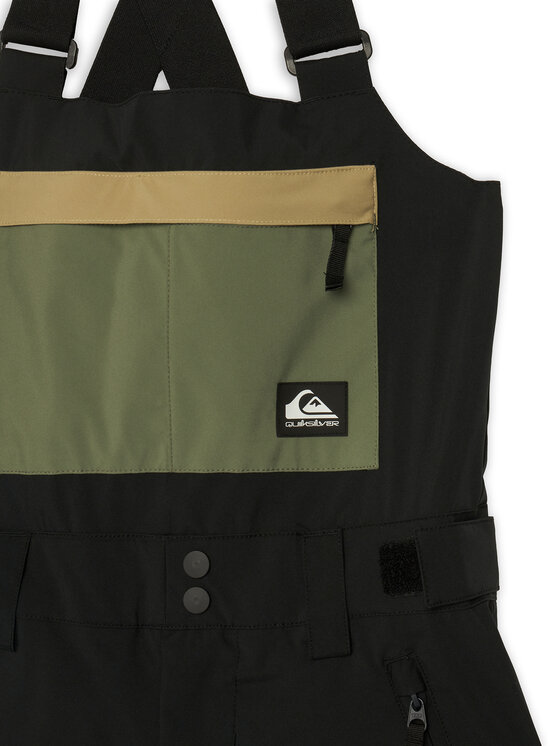 Quiksilver Quiksilver Hlače za snowborad Mash Up EQBTP03052 Črna Regular Fit