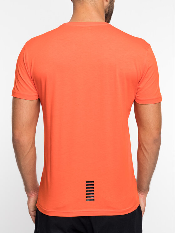 EA7 Emporio Armani EA7 Emporio Armani T-Shirt 3GPT51 PJM9Z 1683 Pomarańczowy Regular Fit