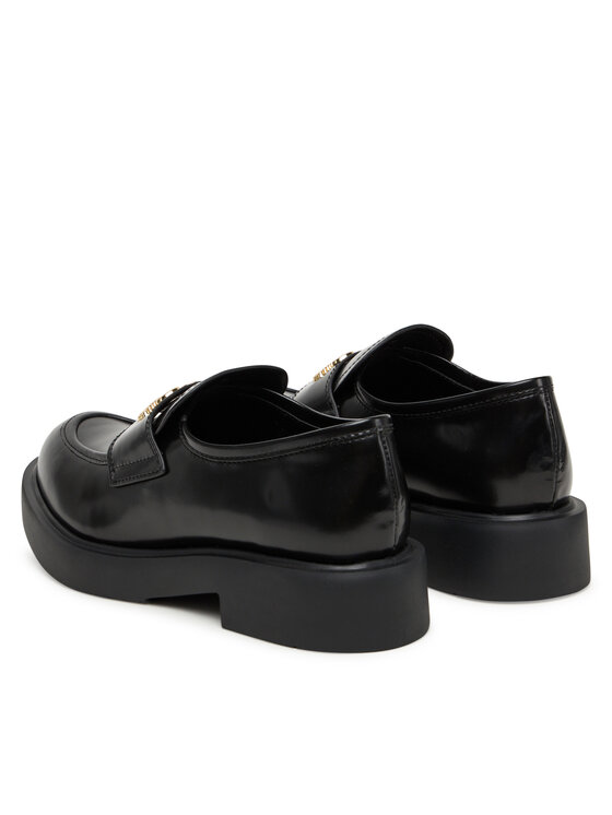 LOVE MOSCHINO LOVE MOSCHINO Loafersy JA10404G1NJD000041 Czarny