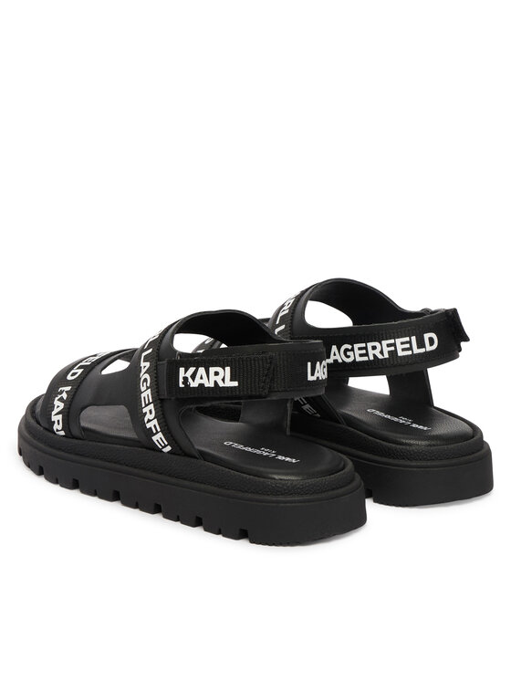 KARL LAGERFELD KARL LAGERFELD Босоніжки Z31176 M Чорний