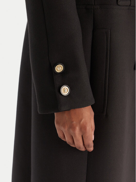 Babylon Babylon Palton E215BI Negru Regular Fit