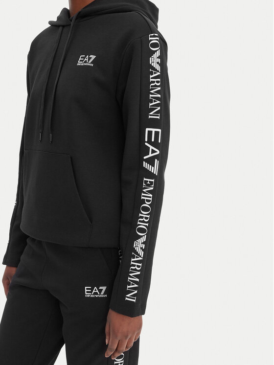 EA7 Emporio Armani EA7 Emporio Armani Trenerka 7W000116 AF10443 MC001 Crna Regular Fit