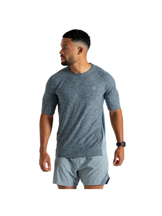 Dare2B Dare2B T-Shirt Power Up Szary Short Fit