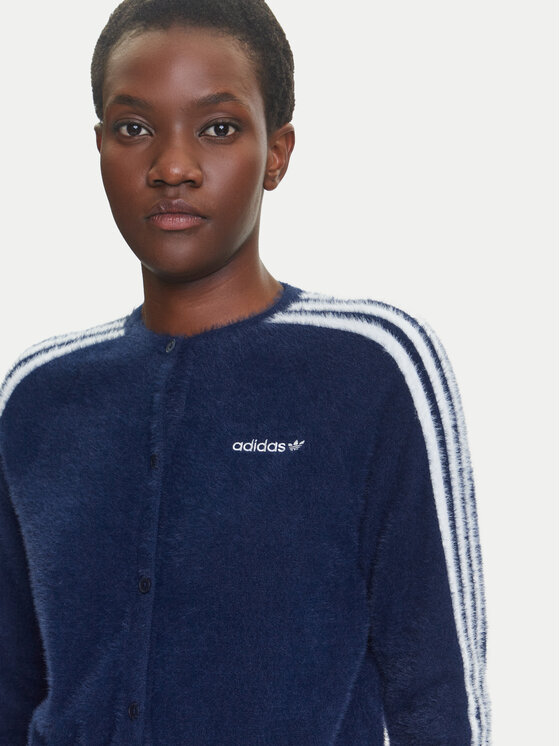 adidas adidas Kardigan Fluffy JW3644 Tamnoplava Regular Fit
